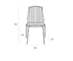 ALLEGRA GLOSSY WHITE(Σ4)ΚΑΡΕΚΛΑ - ΑΚΡΥΛΙΚΟ - ΛΕΥΚΟ