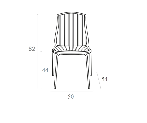 ALLEGRA CLEAR TRANSP. ΚΑΡΕΚΛΑ - ΑΚΡΥΛΙΚΟ - CLEAR