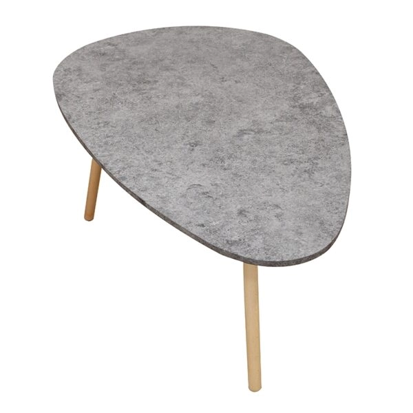 TAMY BIG CEMENT COLOR 116Χ65Χ45εκ.ΤΡΑΠΕΖΙ ΣΑΛΟΝΙΟΥ - ΞΥΛΟ/MDF - ΤΣΙΜΕΝΤΟ