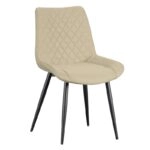 ALESIA BEIGE ΥΦΑΣΜΑ ΚΑΡΕΚΛΑ ΜΕΤΑΛΛΙΚΗ - ΜΕΤΑΛΛΟ/ΥΦΑΣΜΑ - BEIGE