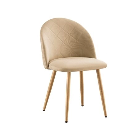 RIO ΦΥΣΙΚΟ/BEIGE ΥΦΑΣΜΑ(Σ4)ΚΑΡΕΚΛΑ ΜΕΤΑΛΛΙΚΗ - ΜΕΤΑΛΛΟ/ΥΦΑΣΜΑ - ΦΥΣΙΚΟ/BEIGE