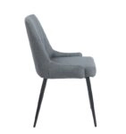 MEGAN GREY ΥΦΑΣΜΑ ΚΑΡΕΚΛΑ ΜΕΤΑΛΛΙΚΗ - ΜΕΤΑΛΛΟ/ΥΦΑΣΜΑ - GREY