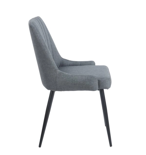 MEGAN GREY ΥΦΑΣΜΑ ΚΑΡΕΚΛΑ ΜΕΤΑΛΛΙΚΗ - ΜΕΤΑΛΛΟ/ΥΦΑΣΜΑ - GREY