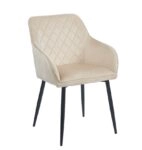 SIENA BEIGE VELVET ΥΦΑΣΜΑ ΠΟΛΥΘΡΟΝΑ ΜΕΤΑΛΛΙΚΗ - ΜΕΤΑΛΛΟ/VELVET - BEIGE