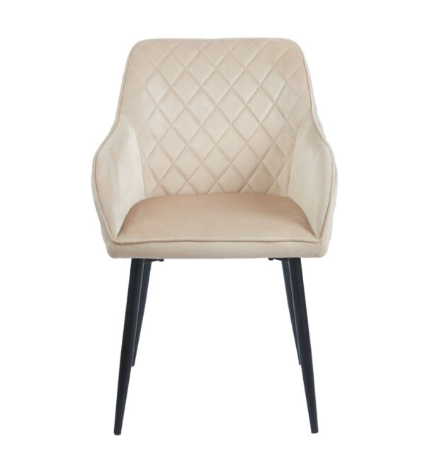 SIENA BEIGE VELVET ΥΦΑΣΜΑ ΠΟΛΥΘΡΟΝΑ ΜΕΤΑΛΛΙΚΗ - ΜΕΤΑΛΛΟ/VELVET - BEIGE