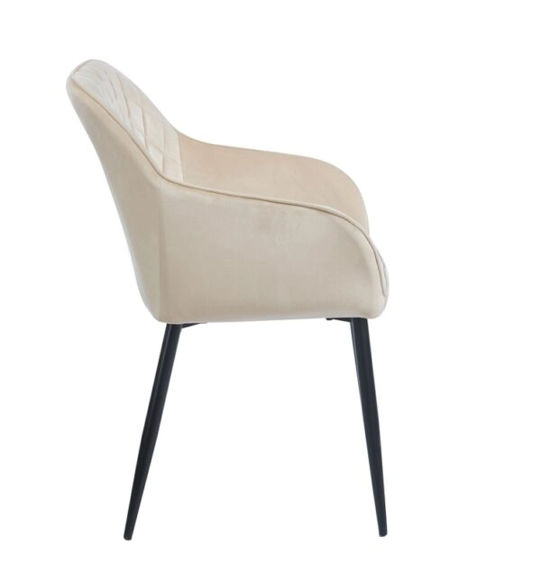 SIENA BEIGE VELVET ΥΦΑΣΜΑ ΠΟΛΥΘΡΟΝΑ ΜΕΤΑΛΛΙΚΗ - ΜΕΤΑΛΛΟ/VELVET - BEIGE