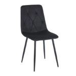 EVA BLACK VELVET ΥΦΑΣΜΑ ΚΑΡΕΚΛΑ ΜΕΤΑΛΛΙΚΗ - ΜΕΤΑΛΛΟ/ΥΦΑΣΜΑ - BLACK