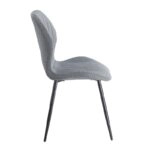 DYLAN GREY ΥΦΑΣΜΑ ΚΑΡΕΚΛΑ ΜΕΤΑΛΛΙΚΗ - ΜΕΤΑΛΛΟ/ΥΦΑΣΜΑ - GREY