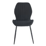 DYLAN BLACK ΥΦΑΣΜΑ ΚΑΡΕΚΛΑ ΜΕΤΑΛΛΙΚΗ - ΜΕΤΑΛΛΟ/ΥΦΑΣΜΑ - BLACK