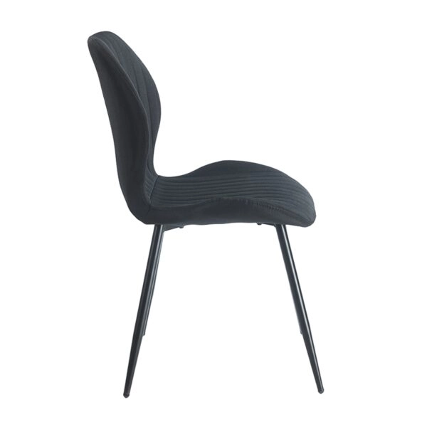 DYLAN BLACK ΥΦΑΣΜΑ ΚΑΡΕΚΛΑ ΜΕΤΑΛΛΙΚΗ - ΜΕΤΑΛΛΟ/ΥΦΑΣΜΑ - BLACK