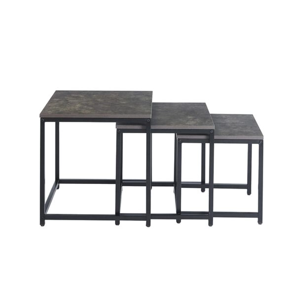 NOLAN SET 3 ΤΜΧ ΤΡΑΠΕΖΑΚΙΑ CEMENT -  -