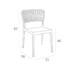 PORTOFINO WHITE ΚΑΡΕΚΛΑ ΠΟΛ/ΝΙΟΥ - ΠΟΛΥΠΡΟΠΥΛΕΝΙΟ - WHITE