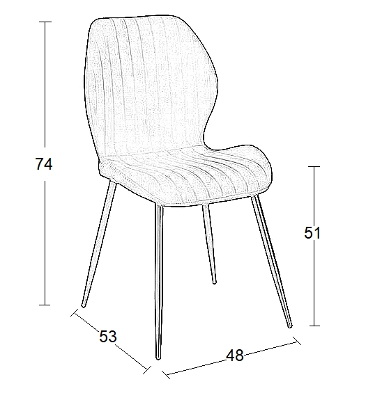 DYLAN GREY ΥΦΑΣΜΑ ΚΑΡΕΚΛΑ ΜΕΤΑΛΛΙΚΗ - ΜΕΤΑΛΛΟ/ΥΦΑΣΜΑ - GREY