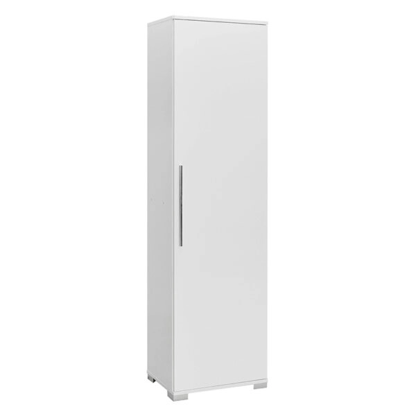 Στήλη Diamond1  λευκό gloss 50x35x187εκ