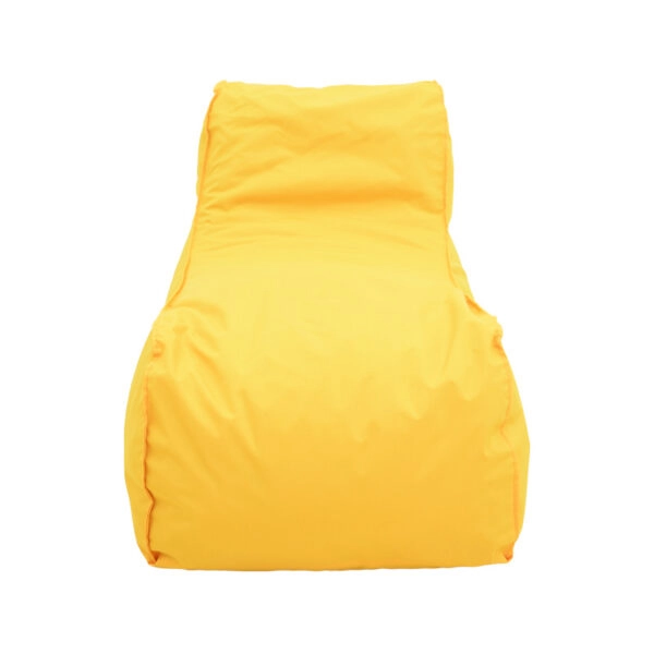 Πουφ ξαπλώστρα Lara  αδιάβροχο σε κίτρινη απόχρωση 60x150x40εκ