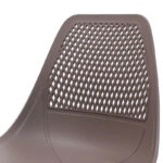 Καρέκλα Ninja  PP μόκα-μαύρο πόδι