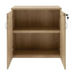 Ντουλάπι γραφείου χαμηλό επαγγελματικό Amazon χρώμα sonoma 80x40x80εκ