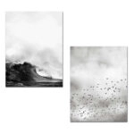 Πίνακας σε mdf PWF-0195  με ψηφιακή εκτύπωση 2πτυχο