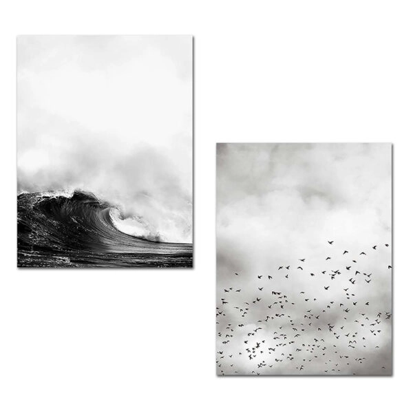 Πίνακας σε mdf PWF-0195  με ψηφιακή εκτύπωση 2πτυχο