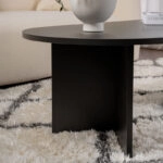 Τραπέζι σαλονιού Tabletod σε μαύρη απόχρωση 119x60x40εκ