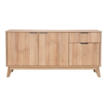 Μπουφές Hamea  mdf σε φυσική απόχρωση 150x39,5x73εκ