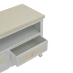 ¸ðéðëï ôçëåüñáóçò Joliene Inart mdf óå ëåõêÞ áíôéêÝ-öõóéêÞ áðü÷ñùóç 100x42x61åê