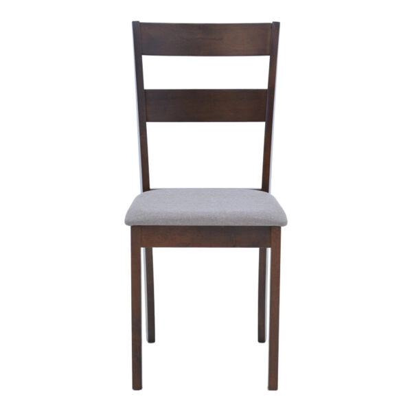 Καρέκλα Dallan   σε καρυδί απόχρωση 40x47.5x89εκ
