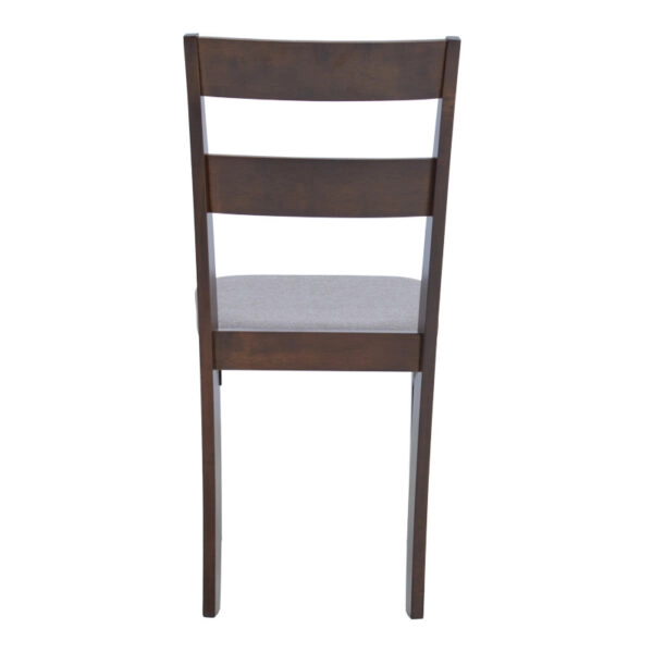 Καρέκλα Dallan   σε καρυδί απόχρωση 40x47.5x89εκ
