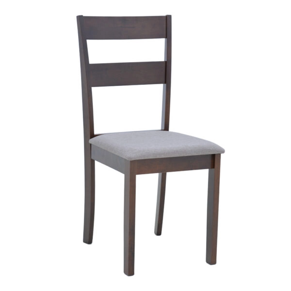 Καρέκλα Dallan   σε καρυδί απόχρωση 40x47.5x89εκ