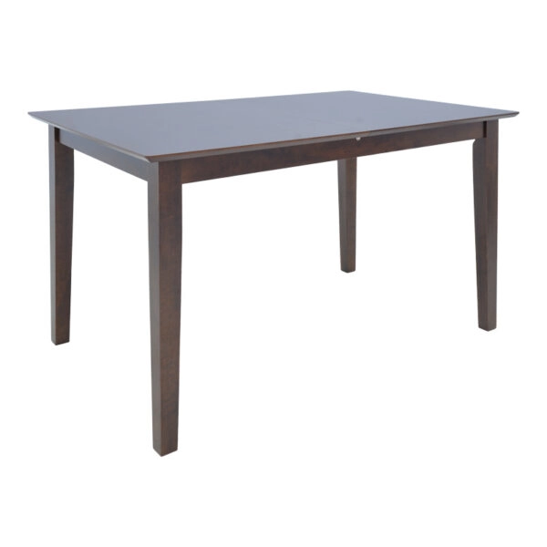 Tραπεζαρία επεκτεινόμενη Mabor-Dallan  ξύλο σε καρυδί απόχρωση 120-150x80x73,8εκ