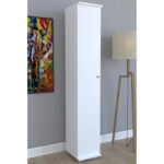 Στήλη Juan  λευκό 30x35x177εκ