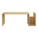 Τραπέζι σαλονιού Poko σε oak απόχρωση 86.8x50x32,4εκ