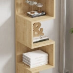 Ραφιέρα επιδαπέδια Pratel  σε oak απόχρωση 25x27x95εκ