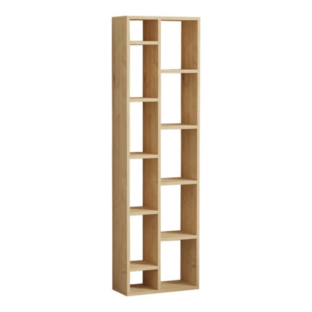 Βιβλιοθήκη Minicu  σε oak απόχρωση  44,4x19,6x150εκ