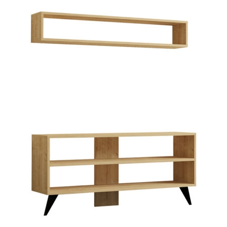 Σύνθετο σαλονιού Prestige  σε oak απόχρωση 120x29,6x50εκ