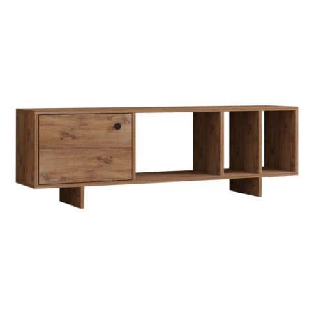 Έπιπλο τηλεόρασης Mueble  σε sonoma απόχρωση 140x29x45εκ