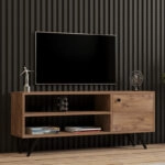 Έπιπλο τηλεόρασης Wison  σε sonoma απόχρωση 120x29x50εκ