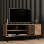 Έπιπλο τηλεόρασης Wison  σε sonoma απόχρωση 120x29x50εκ