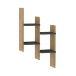 Ραφιέρα τοίχου Tabal  σε oak απόχρωση 49.4x14.5x85εκ