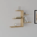 Ραφιέρα τοίχου Callum  σε oak απόχρωση 82.2x19,6x48εκ