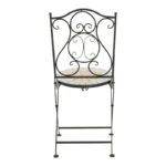 Τραπεζαρία Sellis  σετ 3τεμ μωσαικό-μέταλλο μαύρο