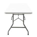 Τραπέζι catering-συνεδρίου Aprilia λευκό μονοκόμματη επιφάνεια 183x76x74εκ