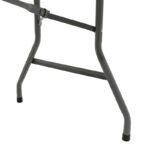 Τραπέζι catering-συνεδρίου Aprilia λευκό μονοκόμματη επιφάνεια 183x76x74εκ