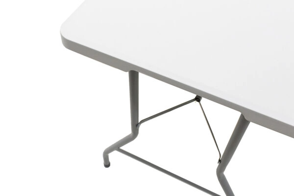 Τραπέζι catering Rodeo  πτυσσόμενο-βαλίτσα λευκό 152x70x74εκ