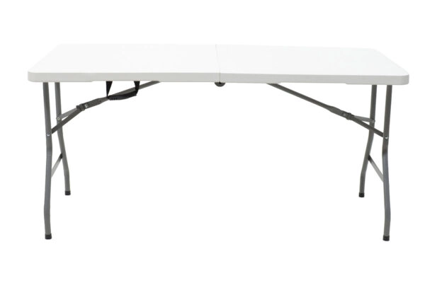 Τραπέζι catering Rodeo πτυσσόμενο-βαλίτσα λευκό 183x76x74εκ