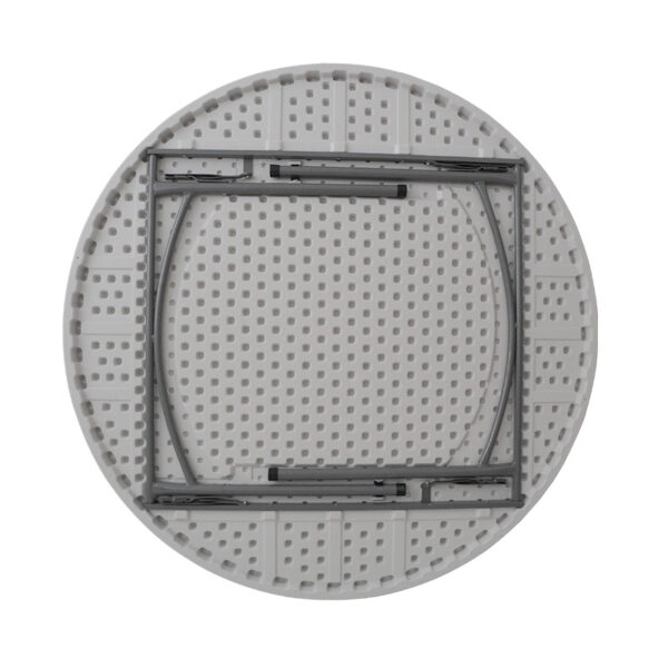 Τραπέζι μονοκόμματο catering-συνεδρίου Comfort  λευκό στρόγγυλο Φ150x74εκ