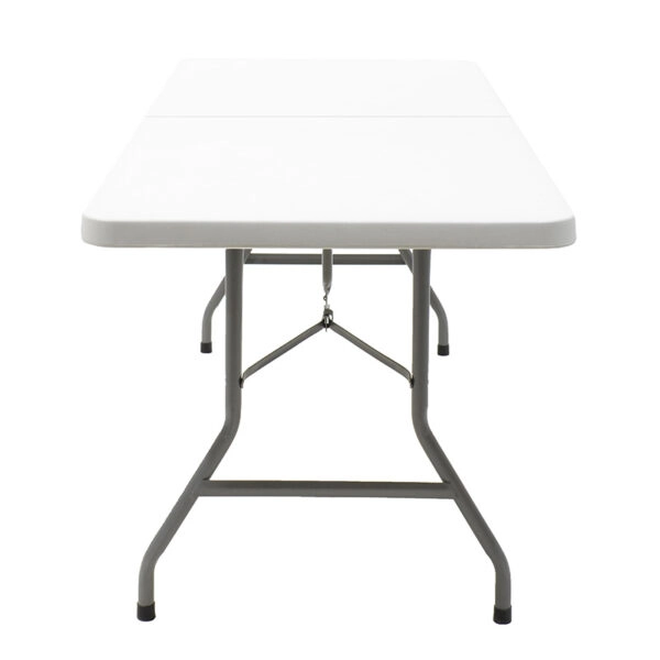 Τραπέζι catering Rodeo πτυσσόμενο-βαλίτσα λευκό 240x76x74εκ