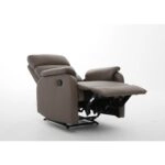 Πολυθρόνα Ανακλινόμενη ArteLibre TALITHA Καφέ PU 79x97x101cm