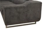 Καναπές Κρεβάτι Γωνιακός  CASABLANCA Σκούρο Γκρι 280x203x78-93cm