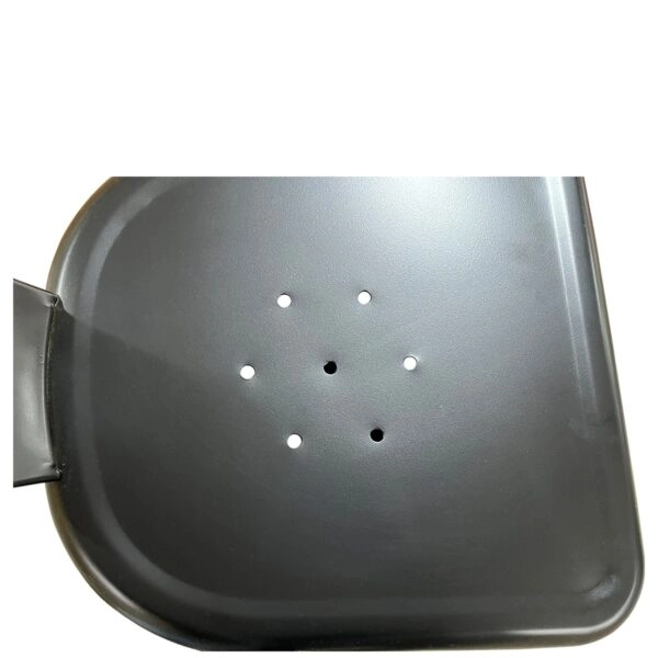 Καρέκλα Βιομηχανικού Τύπου Vintage TOLIKO Μαύρο Ματ Μέταλλο 44x49x84cm